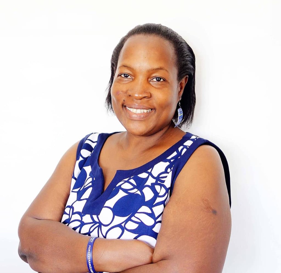 Portrait of Rose Nyakato Kiiza, Founder and Chief Executive Director of Thriving in Safe Places
